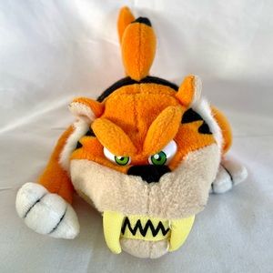1998 Meanies Special Edition Tiger Shark Plush Quaker Oats Promo
